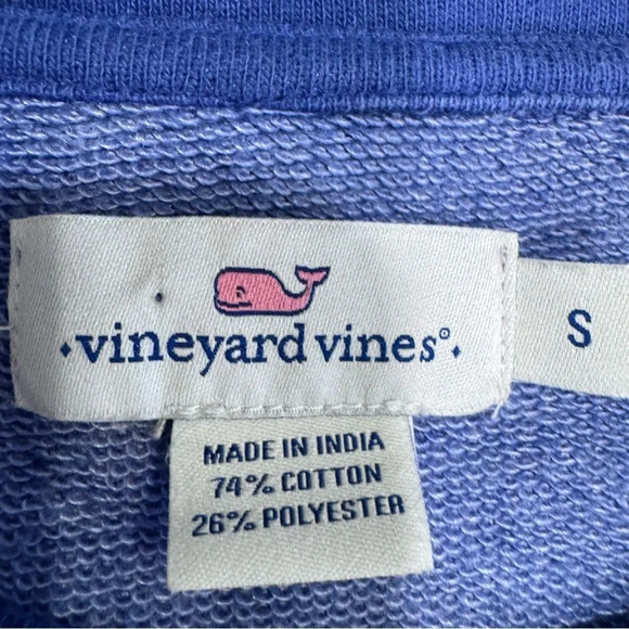 Vineyard Vines Women’s Ombré Blue Sweatshirt Size Small - Picture 6 of 8